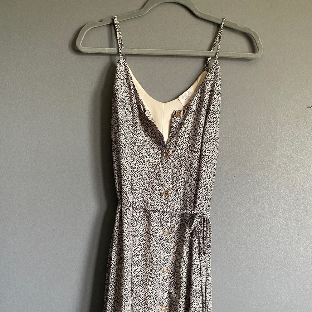 Midi Print Dress
